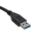 Przedłużacz USB (3.0), USB A M - USB A F, 1.8m, czarny