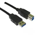 Następne zdjęcie produktu Kabel USB (3.0), USB A M-USB B M, 1.8m, czarny