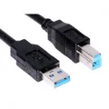 Kabel USB (3.0), USB A M-USB B M, 1.8m, czarny