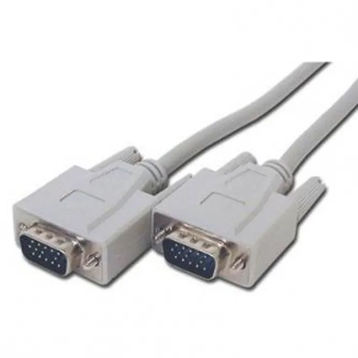 Główne zdjęcie produktu Kabel VGA (D-sub) M- VGA (D-sub) M, 3m, šedá, Logo, blistr