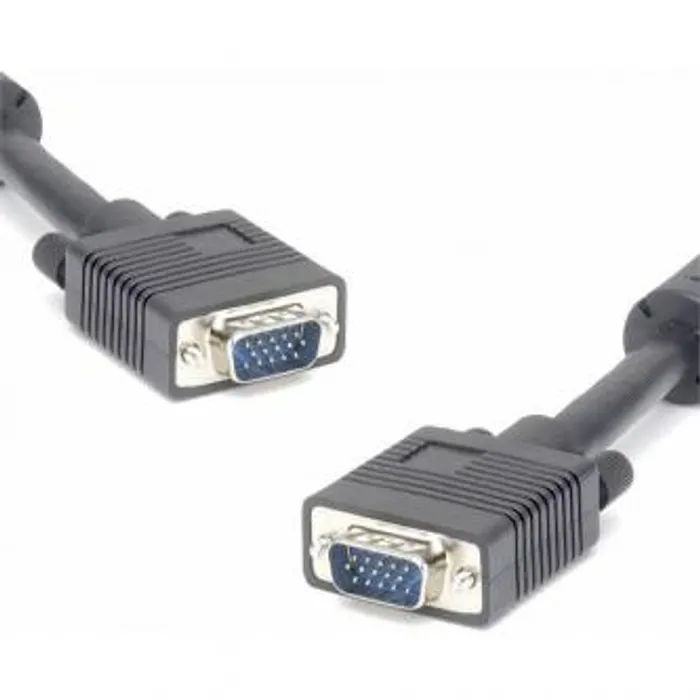 Główne zdjęcie produktu Kabel VGA (D-sub) M- VGA (D-sub) M, 5m, stíněný, černá, Logo, blistr