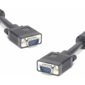Kabel VGA (D-sub) M-VGA (D-sub) M, 5m, ekranowany, czarny