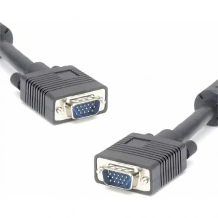 Główne zdjęcie produktu Kabel VGA (D-sub) M- VGA (D-sub) M, 5m, stíněný, černá