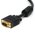 Następne zdjęcie produktu Kabel VGA (D-sub) M - VGA (D-sub) M, 5m, pozłacane złącza, ekranowany, czarny