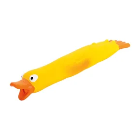 Kaczka „kamikadze” o chrupiącym dźwięku, 19 cm, żółta, HipHop