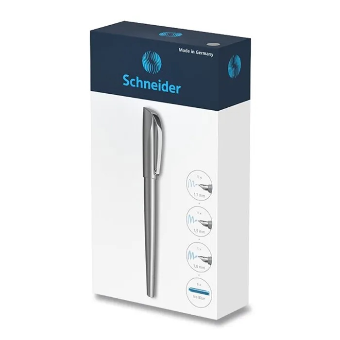 Główne zdjęcie produktu Kaligrafické plnicí pero Schneider Callissima anthracite