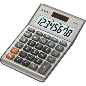 Kalkulator, biurkowy, wyświetlacz 8-cyfrowy, CASIO MS-80