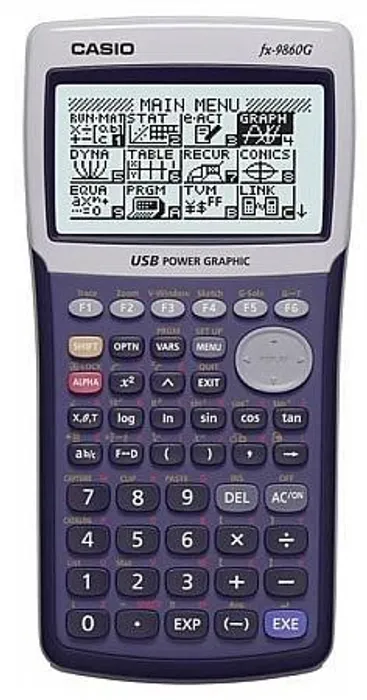 Główne zdjęcie produktu Kalkulačka vědecká, 905 funkcí, grafický displej, CASIO "CFX-9850G"