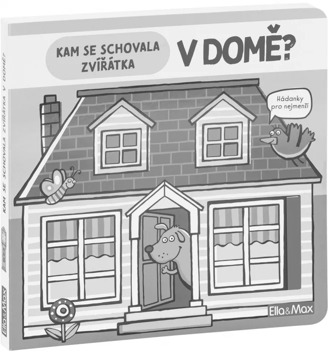 Główne zdjęcie produktu Kam se schovala ZVÍŘÁTKA V DOMĚ – Hádanky pro nejmenší