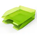 Następne zdjęcie produktu Kancelářský odkladač Durable Basic, transparentní - transp. zelená