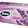 Następne zdjęcie produktu Chusteczki Softis, lawendowo-pomarańczowe, pudełko, 4 warstwy, 80 szt., ZEWA