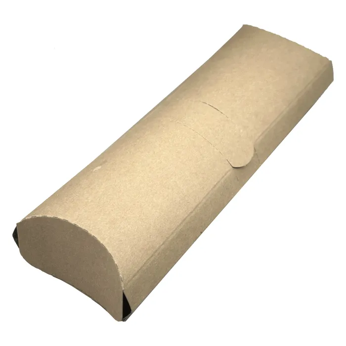 Główne zdjęcie produktu Kapsa na wrap / tortillu KRAFT 20 x 7 x 3 cm [50 ks]