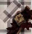 Następne zdjęcie produktu Kieszeń na sztućce Cube z białą serwetką, brązowa [125 szt]