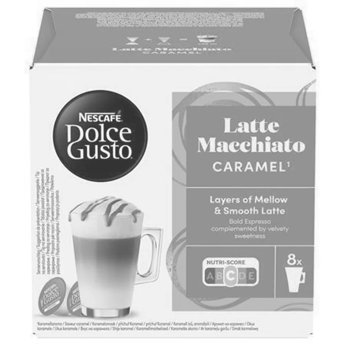 Główne zdjęcie produktu Kapsle do kávovaru, 16 ks, NESCAFÉ "Dolce Gusto Caramell Macchiato"