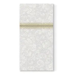 Serwetki PAW AIRLAID 40x40cm Rococo White [25 szt.]