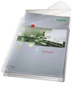 Rozszerzalne kieszenie Leitz A4 i klapki, przezroczyste [5 szt.]