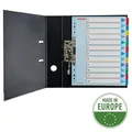 Tekturowe indeksy Esselte Mylar z przednią kartką wielokrotnego zapisu, A4 Maxi, Mieszane kolory