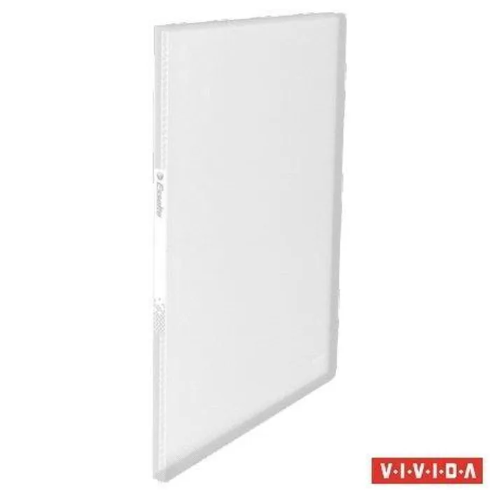 Główne zdjęcie produktu Katalogová kniha Esselte VIVIDA měkká, 20 kapes, VIVIDA Bílá