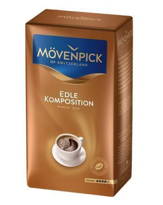 Główne zdjęcie produktu Káva "Edle Komposition", pražená, mletá, 500 g, MÖVENPICK