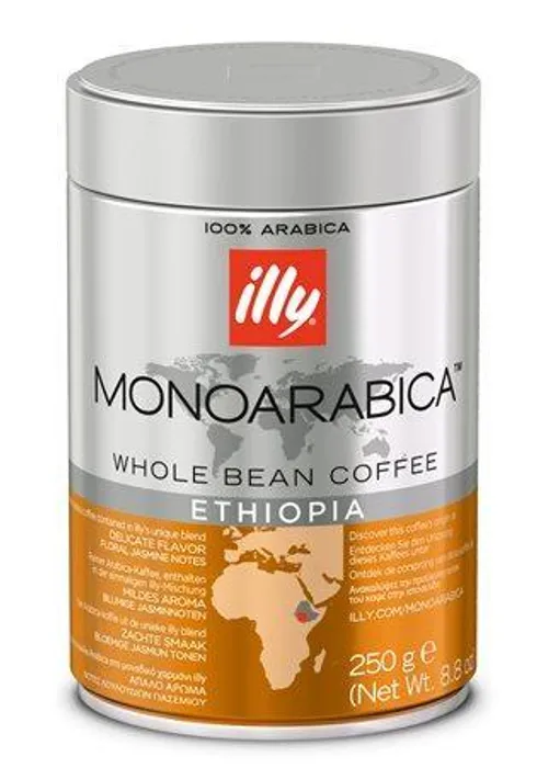Główne zdjęcie produktu Káva "Etiopie", pražená, zrnková, 250 g, ILLY