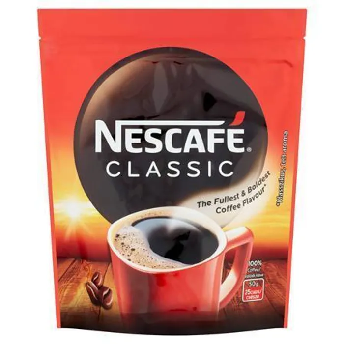 Główne zdjęcie produktu Káva, instantní, 50 g, NESCAFÉ, "Classic"