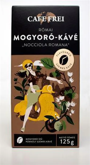Główne zdjęcie produktu Káva "Římská oříšková", pražená, zrnková, 125 g, CAFE FREI