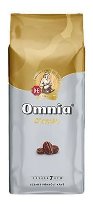 Główne zdjęcie produktu Káva zrnková, pražená, vakuově balené, 1 000 g, DOUWE EGBERTS "Omnia"