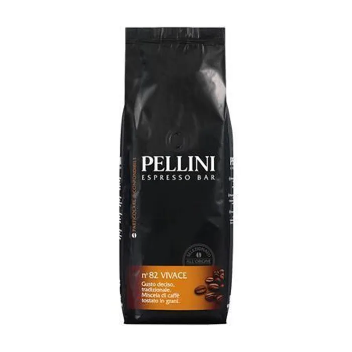 Główne zdjęcie produktu Káva zrnková, pražená, vakuově balené, 1000 g, PELLINI "Vivace"