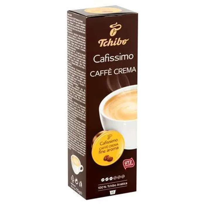 Główne zdjęcie produktu Kávové kapsle "Cafissimo Café Crema Fine", 10 ks, TCHIBO