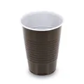Kubek do kawy (PP) brązowo/biały średnica 70mm 180ml [100 szt]