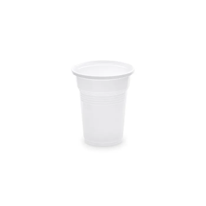 Główne zdjęcie produktu Kelímek bílý 0,1 l - bez CEJCHU -PP- (průměr 57 mm) [100 ks]