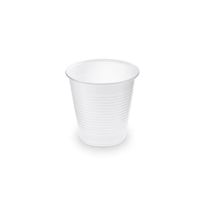 Główne zdjęcie produktu Kelímek bílý 0,15 l -PP- (průměr 70 mm) [100 ks]