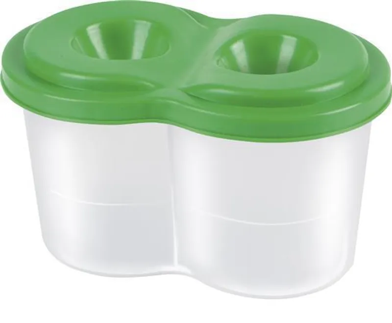 Główne zdjęcie produktu Kelímek dvojitý na štětce s víčkem, PANTA PLAST