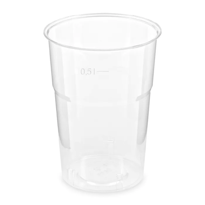 Główne zdjęcie produktu Kelímek krystal 0,5 l (průměr 95 mm) [25 ks]