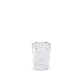 Kieliszek (PS) średnica 43mm 2cl/4cl [50 szt]