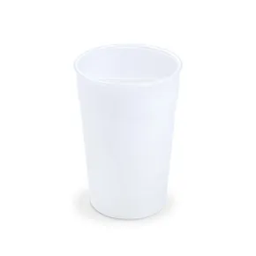 Kubek (PP) wielokrotnego użytku przezroczysty średnica 80mm 0,3,L [10 szt]