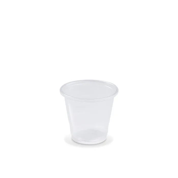 Główne zdjęcie produktu Kelímek průhledný 0,08 l -PP- (průměr 57 mm) [100 ks]