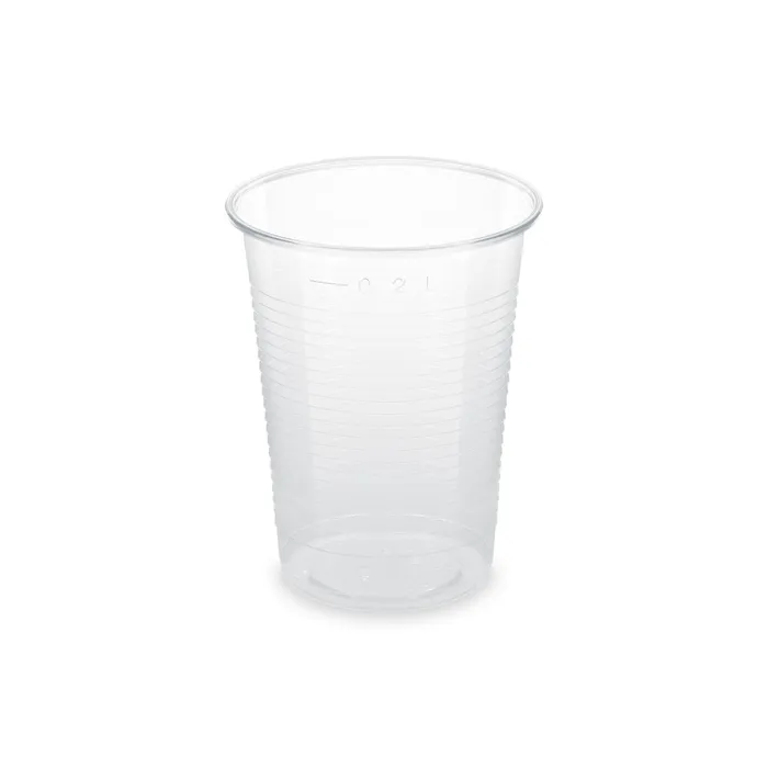 Główne zdjęcie produktu Kelímek průhledný 0,2 l (PLA) -BIO- (průměr 70 mm) [10 ks]