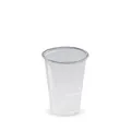 Kubek (PP) przezroczysty średnica 78mm 0,25L [50 szt]