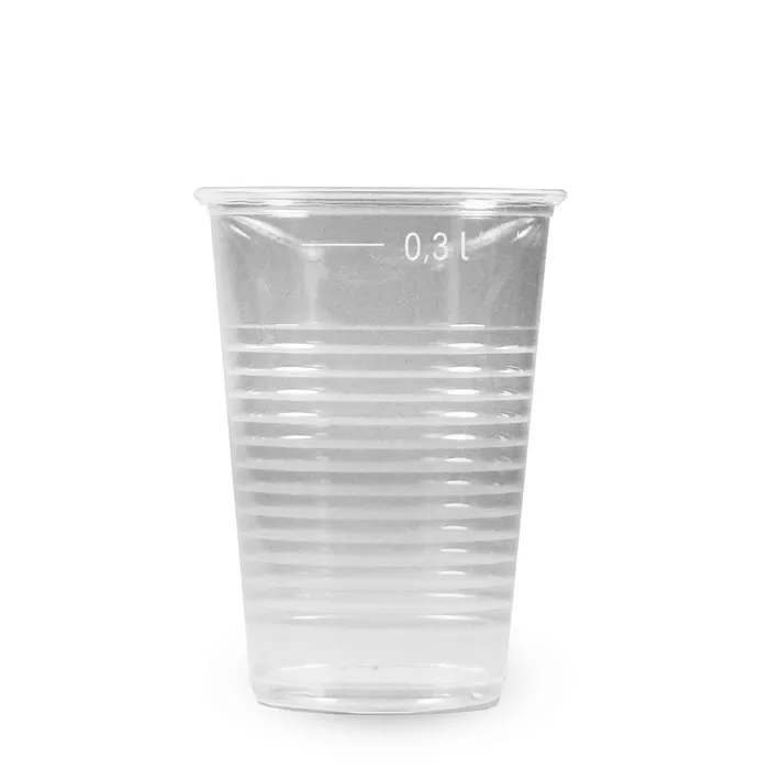 Główne zdjęcie produktu Kelímek průhledný 0,3 l (PP) [10 ks]