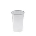 Kubek (PP) przezroczysty średnica 78mm 0,3L [10 szt]