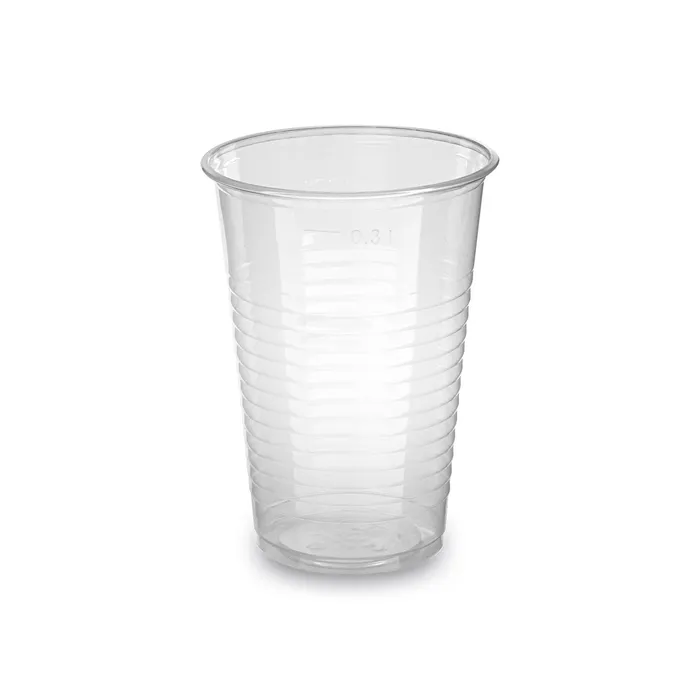 Główne zdjęcie produktu Kelímek průhledný 0,3 l -PP- (průměr 78 mm) [100 ks]