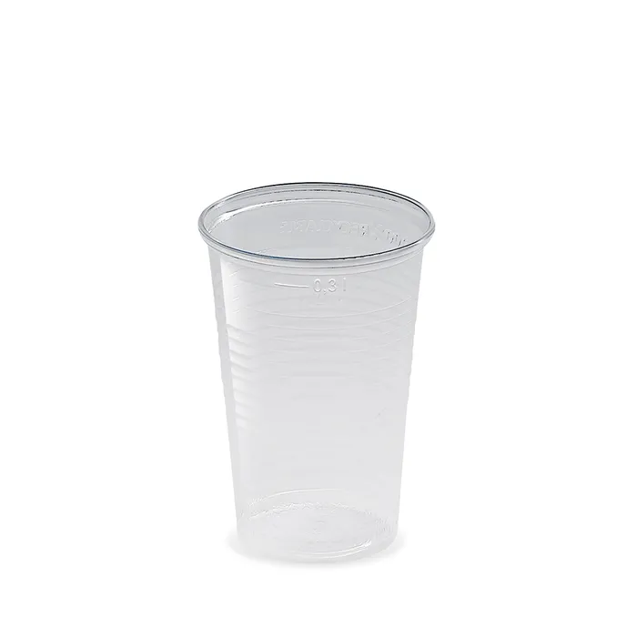 Główne zdjęcie produktu Kelímek průhledný 0,3 l -PP- (průměr 78 mm) [100 ks]
