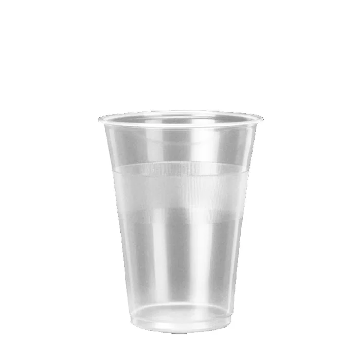 Główne zdjęcie produktu Kelímek průhledný 0,3 l -PP- (průměr 84 mm) [50 ks]