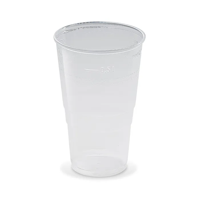 Główne zdjęcie produktu Kelímek průhledný 0,5 l (PP) [10 ks]