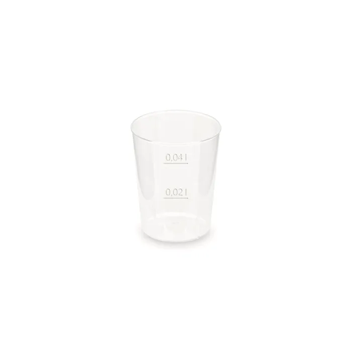 Główne zdjęcie produktu Kelímek vratný 2 cl / 4 cl (PP) [50 ks]