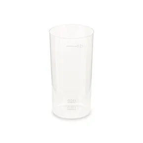 Kubek wielorazowy (PP) Longdrink średnica 56mm 2cl/0,2L [10 szt]