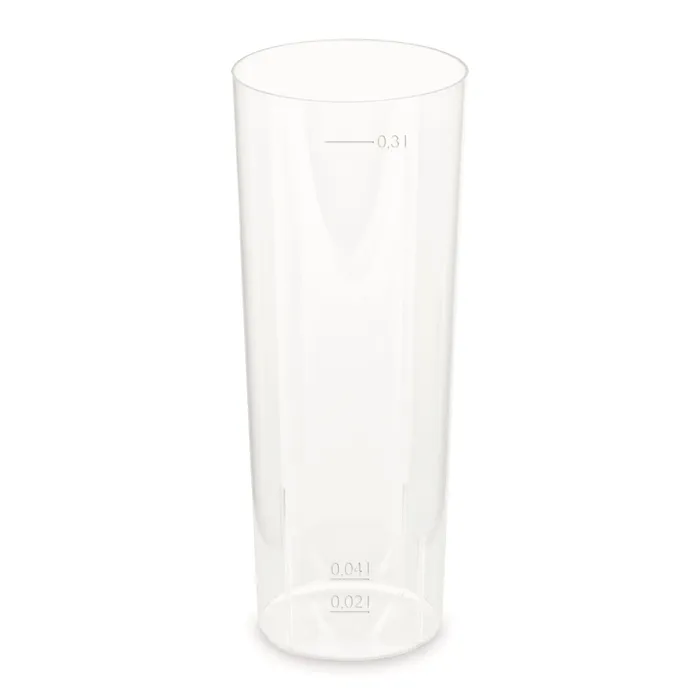 Główne zdjęcie produktu Kelímek vratný na LONGDRINK 4 cl / 0,3 l (PP) [10 ks]
