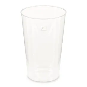 Kubek wielorazowy (PP) extra mocny średnica 93mm 0,5L [12 szt]
