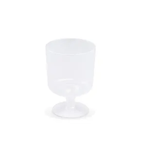 Kieliszek (PP) na nóżce wielokrotnego użytku średnica 72mm 0,2L [10 szt]